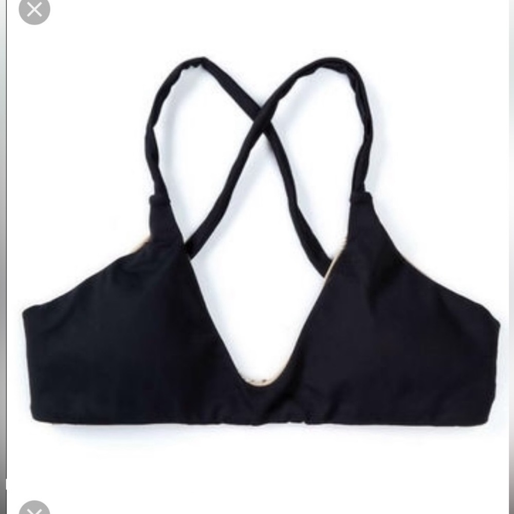 Midori Black Nani Bikini Top